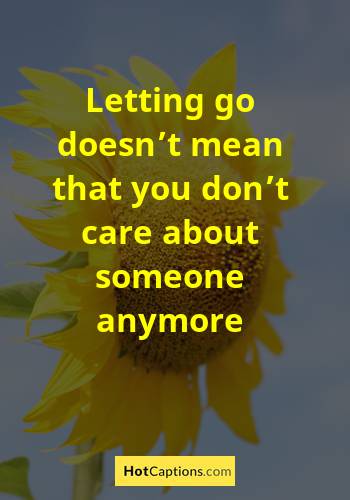 Letting Go Of Someone You Love Messages