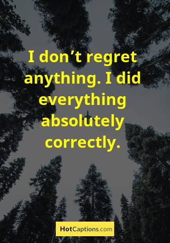 Regret Quotes and Sayings
