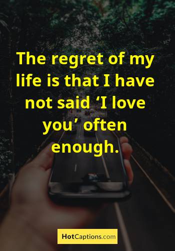 Regret Quotes and Sayings